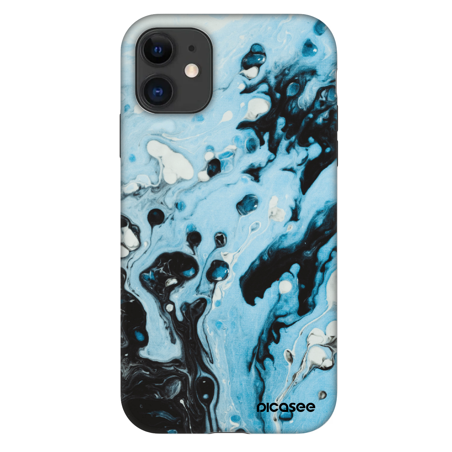 Picasee Fashion Case za Apple iPhone 11 - Organic blue