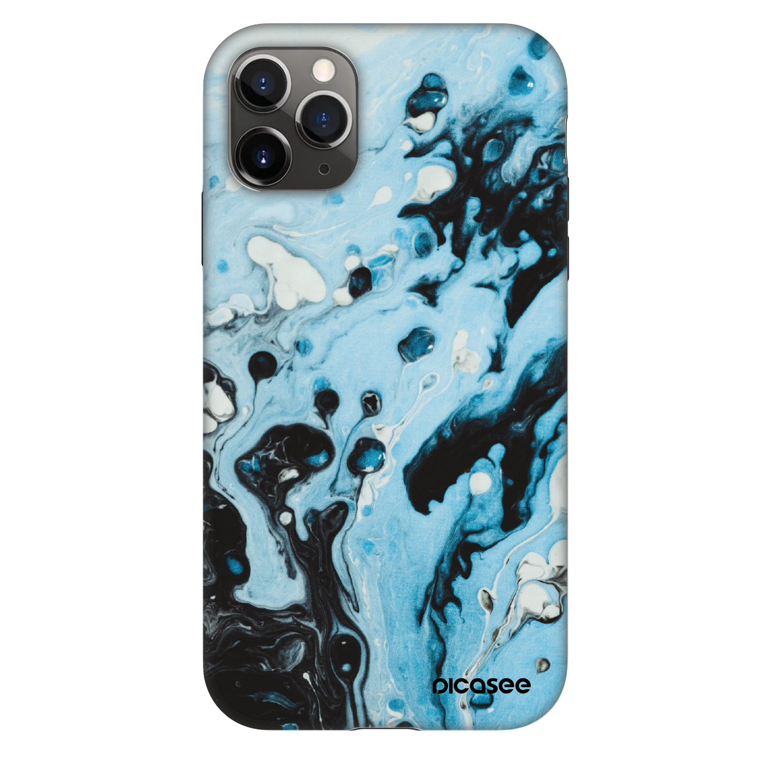 Picasee Fashion Case za Apple iPhone 11 Pro - Organic blue