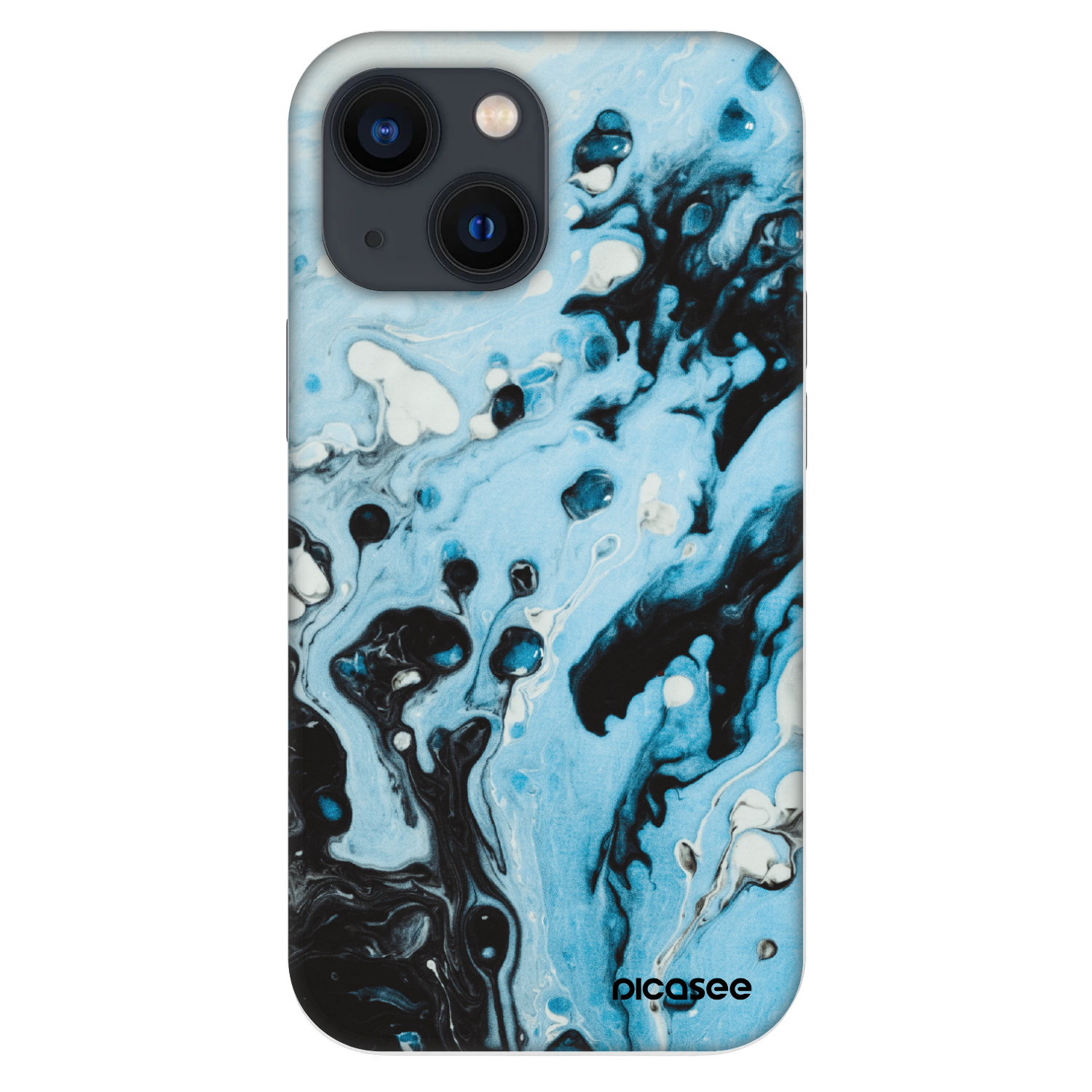 Picasee Fashion Case za Apple iPhone 13 mini - Organic blue