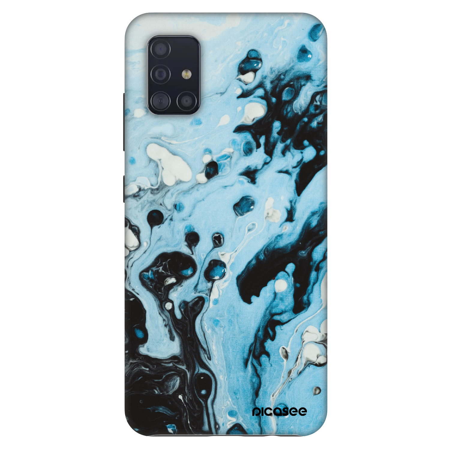 Picasee Fashion Case za Samsung Galaxy A51 A515F - Organic blue