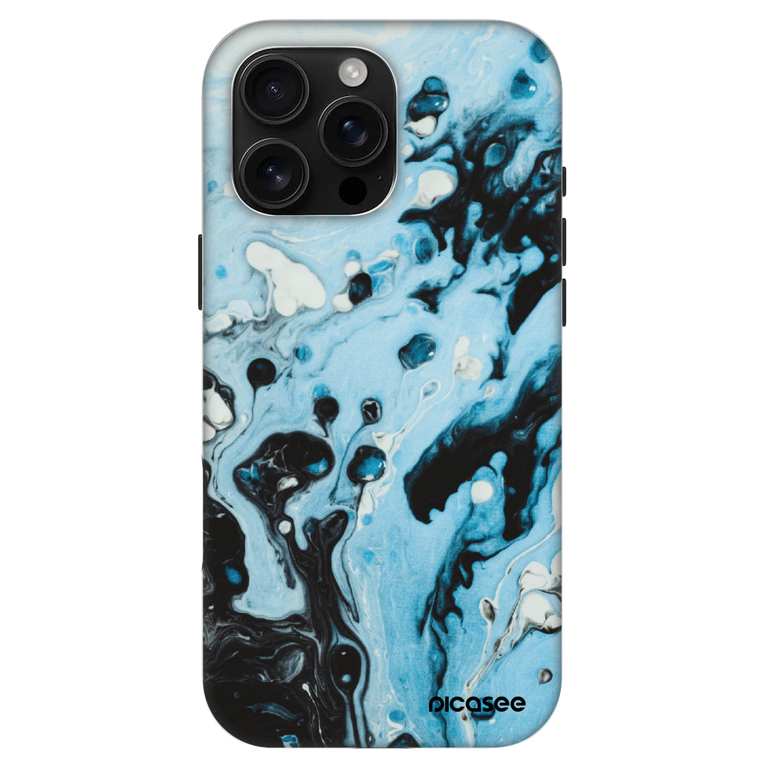 Picasee Fashion Case MagSafe za Apple iPhone 16 Pro Max - Organic blue
