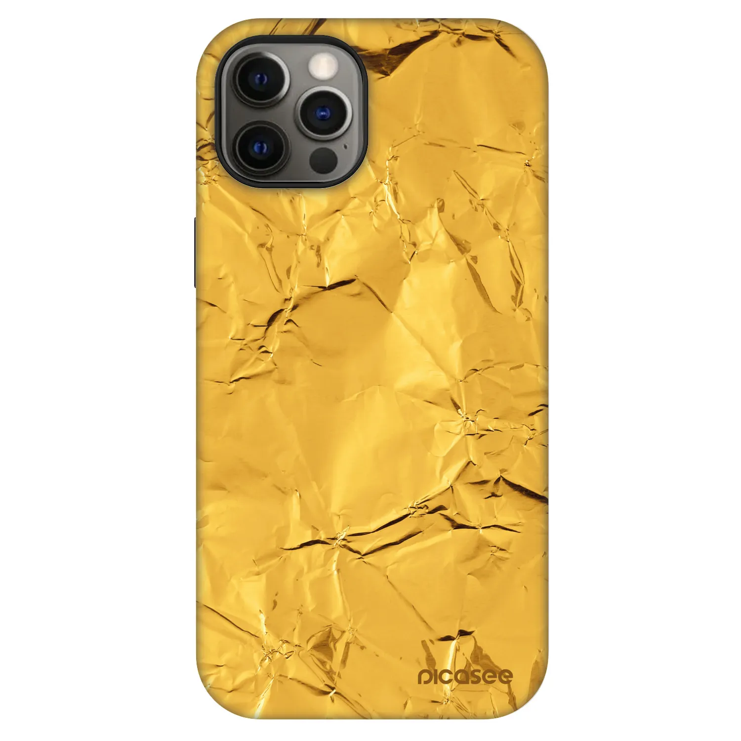 Picasee Fashion Case MagSafe za Apple iPhone 12 - Gold