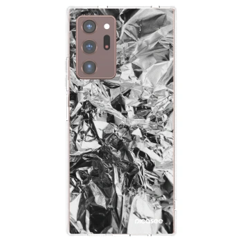 Picasee silikonska prozirna maskica za Samsung Galaxy Note 20 Ultra - Chrome