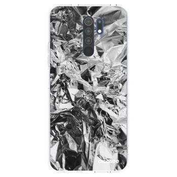 Picasee silikonska prozirna maskica za Xiaomi Redmi 9 - Chrome