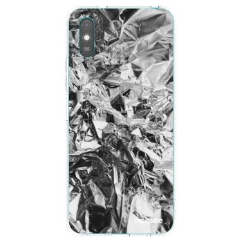 Picasee silikonska prozirna maskica za Xiaomi Redmi 9A - Chrome