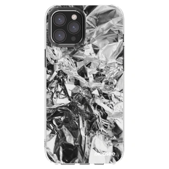 Picasee silikonska prozirna maskica za Apple iPhone 12 Pro Max - Chrome