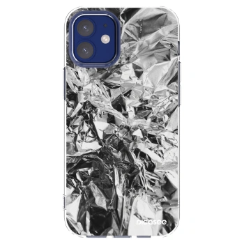Picasee silikonska prozirna maskica za Apple iPhone 12 mini - Chrome