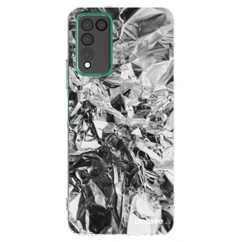 Picasee silikonska prozirna maskica za Honor 10X Lite - Chrome