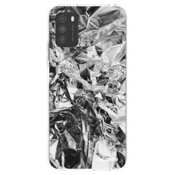 Picasee silikonska prozirna maskica za Xiaomi Poco M3 - Chrome