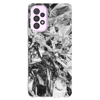 Picasee silikonska prozirna maskica za Samsung Galaxy A32 5G A326B - Chrome