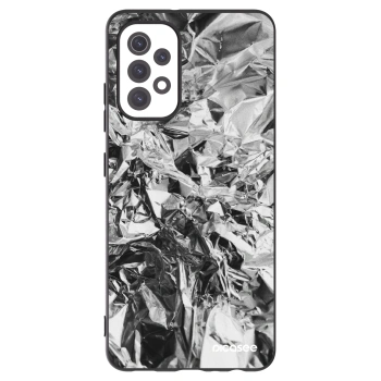 Picasee crna silikonska maskica za Samsung Galaxy A32 5G A326B - Chrome