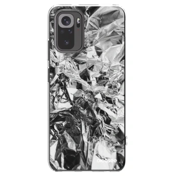 Picasee silikonska prozirna maskica za Xiaomi Redmi Note 10S - Chrome