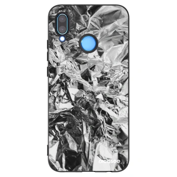 Picasee crna silikonska maskica za Huawei P20 Lite - Chrome