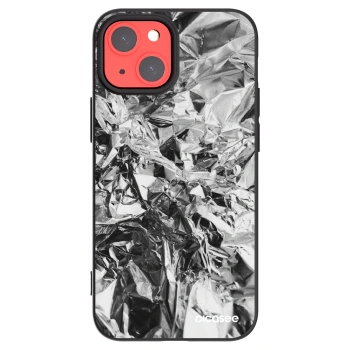 Picasee crna silikonska maskica za Apple iPhone 13 mini - Chrome
