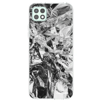 Picasee silikonska prozirna maskica za Samsung Galaxy A22 A226B 5G - Chrome