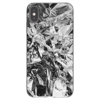 Picasee silikonska prozirna maskica za Apple iPhone XS Max - Chrome