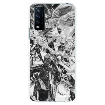 Picasee silikonska prozirna maskica za Vivo Y11s - Chrome