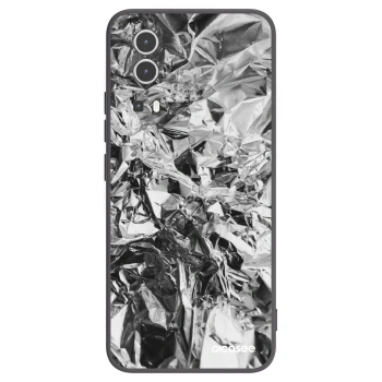 Picasee crna silikonska maskica za Vivo Y72 5G - Chrome