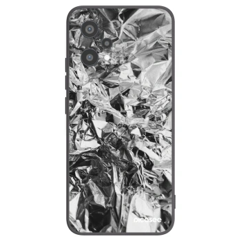 Picasee crna silikonska maskica za Realme 9 Pro 5G - Chrome