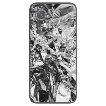 Picasee crna silikonska maskica za Xiaomi 12 - Chrome