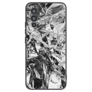 Picasee crna silikonska maskica za Vivo V23 5G - Chrome