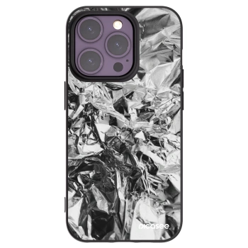 Picasee crna silikonska maskica za Apple iPhone 14 Pro - Chrome