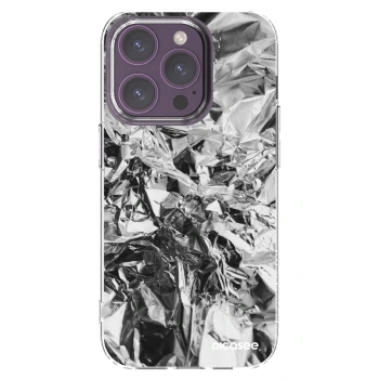 Picasee silikonska prozirna maskica za Apple iPhone 14 Pro - Chrome