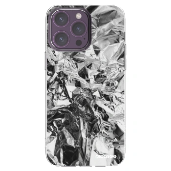 Picasee silikonska prozirna maskica za Apple iPhone 14 Pro Max - Chrome