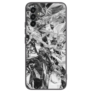 Picasee crna silikonska maskica za Samsung Galaxy M13 M135F - Chrome