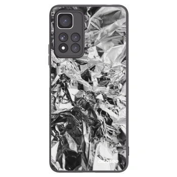 Picasee crna silikonska maskica za Xiaomi Redmi Note 11 Pro+ 5G - Chrome
