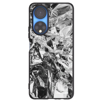 Picasee crna silikonska maskica za Honor X7 - Chrome