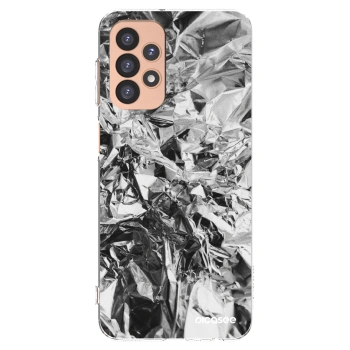 Picasee silikonska prozirna maskica za Samsung Galaxy A23 A236B 5G - Chrome