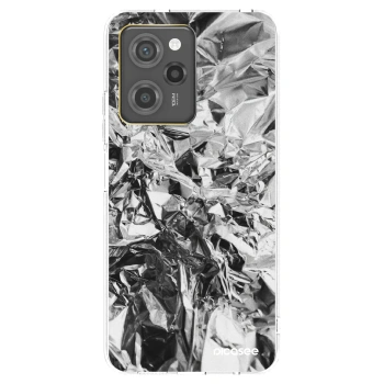 Picasee silikonska prozirna maskica za Xiaomi Poco X5 Pro - Chrome