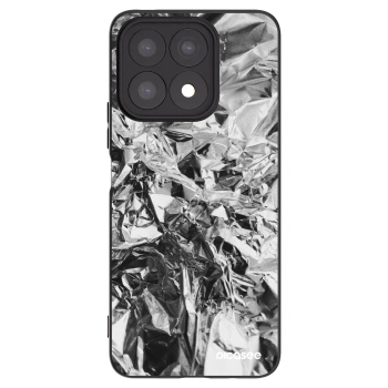 Picasee crna silikonska maskica za Honor X8a - Chrome