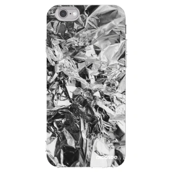 Picasee silikonska prozirna maskica za Apple iPhone 6/6S - Chrome