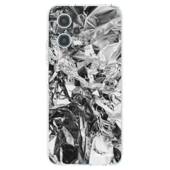Picasee silikonska prozirna maskica za Xiaomi Redmi Note 12 5G - Chrome