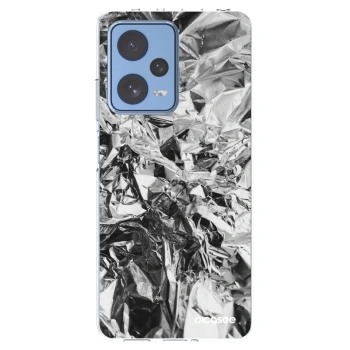 Picasee silikonska prozirna maskica za Xiaomi Redmi Note 12 Pro 5G - Chrome