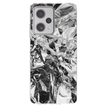 Picasee silikonska prozirna maskica za Xiaomi Redmi Note 12 Pro+ 5G - Chrome