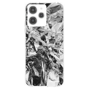 Picasee silikonska prozirna maskica za Xiaomi Redmi 12 4G - Chrome