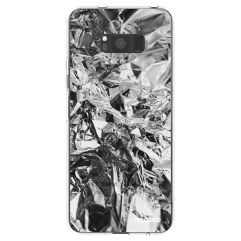 Picasee silikonska prozirna maskica za Samsung Galaxy S8 G950F - Chrome