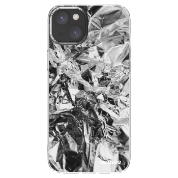 Picasee silikonska prozirna maskica za Apple iPhone 15 Plus - Chrome