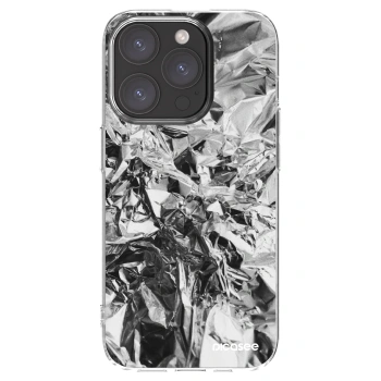 Picasee silikonska prozirna maskica za Apple iPhone 15 Pro - Chrome