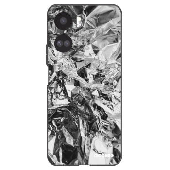 Picasee crna silikonska maskica za Honor 90 Lite 5G - Chrome