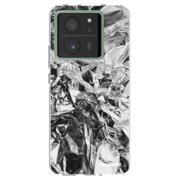 Picasee silikonska prozirna maskica za Xiaomi 13T Pro - Chrome