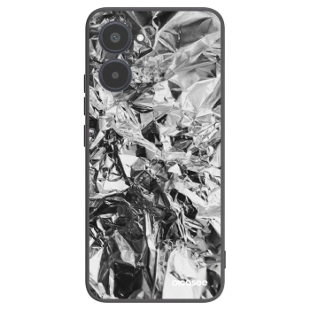 Picasee crna silikonska maskica za Realme 10 4G - Chrome