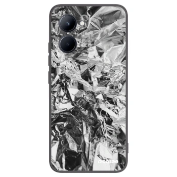 Picasee crna silikonska maskica za Realme C33 (2023) - Chrome