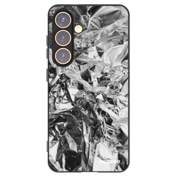 Picasee crna silikonska maskica za Samsung Galaxy S24 S921B 5G - Chrome