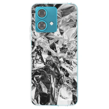 Picasee silikonska prozirna maskica za Motorola Edge 40 Neo - Chrome