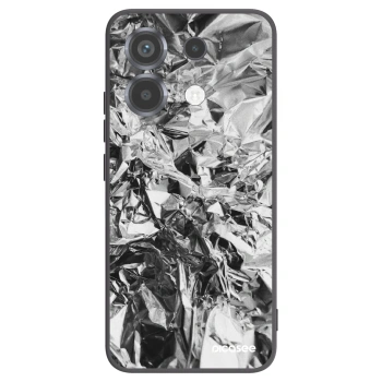 Picasee crna silikonska maskica za Xiaomi Poco X6 - Chrome