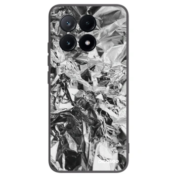 Picasee crna silikonska maskica za Xiaomi Poco X6 Pro - Chrome